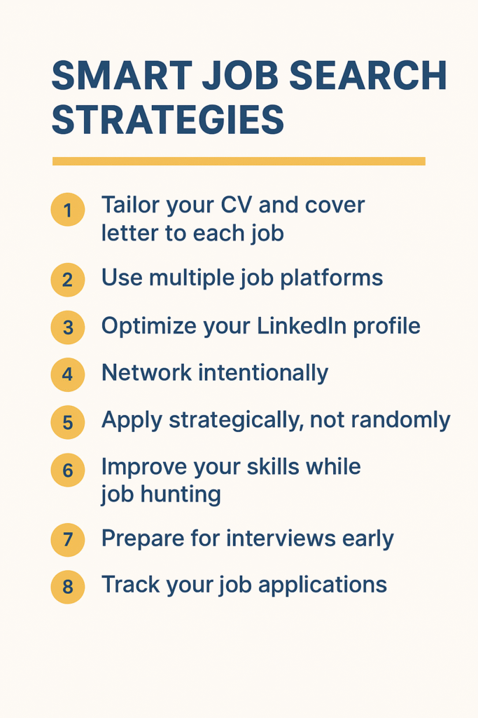 Smart Job Search Strategies to secure the job
