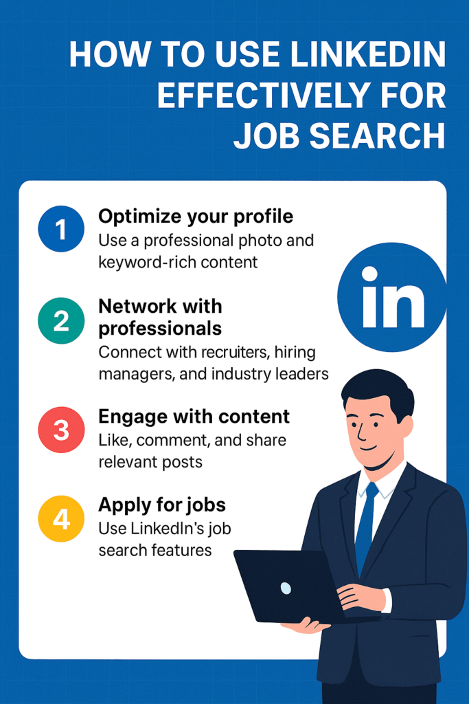 How to Use LinkedIn Effectively for Job Search