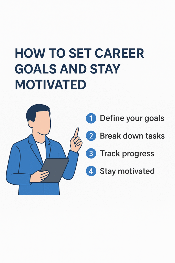 How to Set Career Goals and Stay Motivated