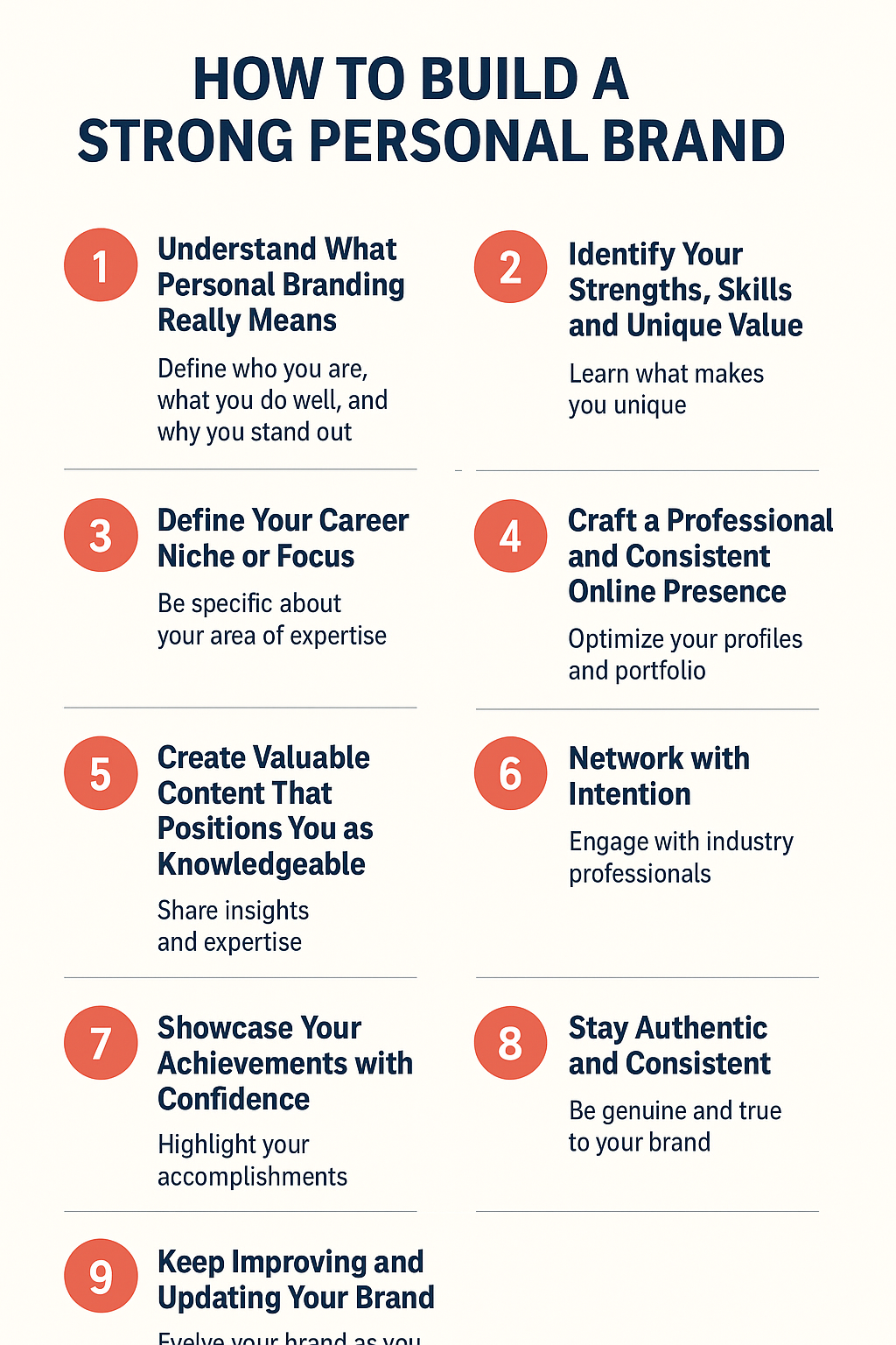 Building a Strong Personal Brand for Career Success